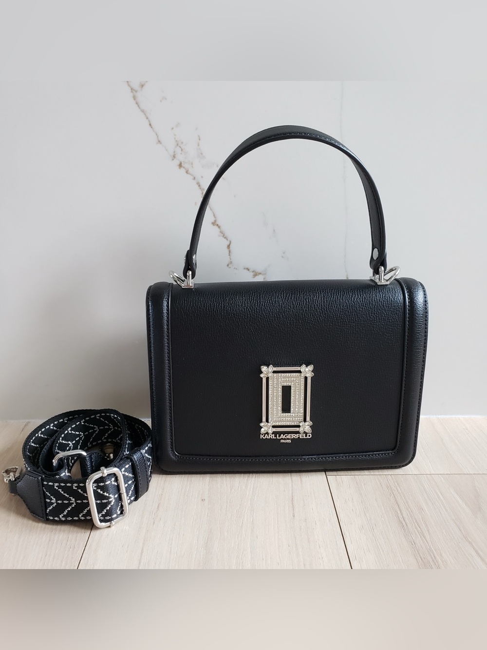 Karl Lagerfeld Paris Simone Crossbody Purse